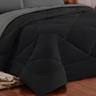 Jogo De Cama 6 Peças Cama Casal Queen Dupla Face Casen Pretoe