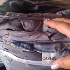 Jogo De Cama 6 Peças Dupla Face Casal Queen Casen Cinza