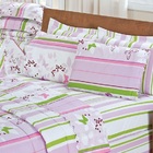 Jogo De Cama  Lençol Microfibra Queen Size 03 Pçs [f101]