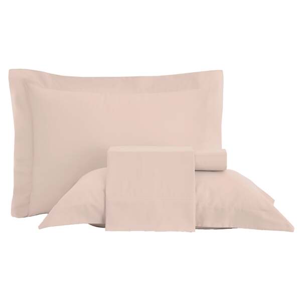 Jogo De Cama Altenburg 300 Fios Cetim Sublime Rosé - Queen