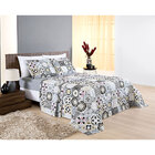 Jogo De Cama Arabesco Queen Lisboa 180 Fios 4 Peças