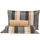 Jogo De Cama Atenas Geométrico Bege Queen 03 Peças - Percal 1