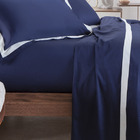 Jogo De Cama Bellagio Kacyumara 300 Fios Marinho/perola - Que