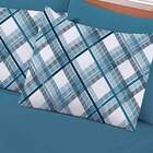 Jogo De Cama Buettner Basic King Charles Malha 3 Pçs Azul