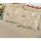 Jogo De Cama Buettner Casal Malha Dehlia 3 Pçs Basic Bege