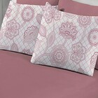 Jogo De Cama Buettner Queen Malha Antonella 3 Peças Basic Rosê