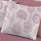 Jogo De Cama Buettner Queen Malha Antonella 3 Peças Basic Rosê