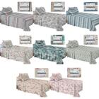 Jogo De Cama Casal 120 Fios Super Cotton Duplo 4 Peças Camesa