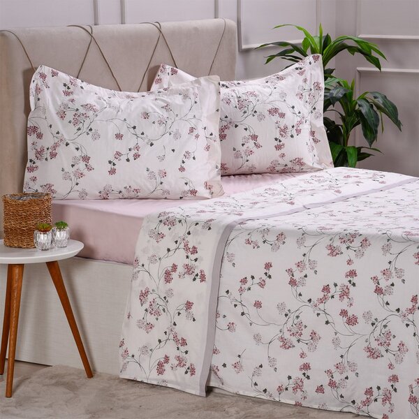 Jogo De Cama Casal 200 Fios 100% Algodão Extra Macio