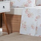 Jogo De Cama Casal 3 Pçs 200 Fios 100% Algodão 140x190x30cm C