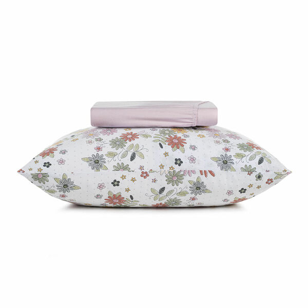 Jogo De Cama Casal 3 Peças Altenburg Malha Fio Penteado Florir