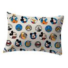 Jogo De Cama Casal 3 Peças Disney Amigos Do Mickey Branco/azu