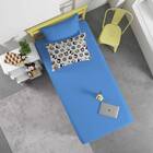 Jogo De Cama Casal 3 Peças Disney Amigos Do Mickey Branco/azu