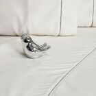 Jogo De Cama Casal 400 Fios Branco Ponto Palito 4 Peças Casa