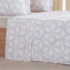 Jogo De Cama Casal 4 Pçs 200 Fios 100% Algodão 140x190x35cm R