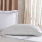 Jogo De Cama Casal 4 Pçs Ricamo 300 Fios 100% Algodão 140x190