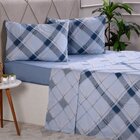 Jogo De Cama Casal 4 Peças 150 Fios Extra Macio 100% Algodão