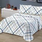 Jogo De Cama Casal 4 Peças Lençol Com Elástico 100 Algodão Pe