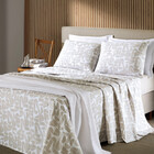 Jogo De Cama Casal 4 Peças Lençol Com Elástico 100 Algodão Pe