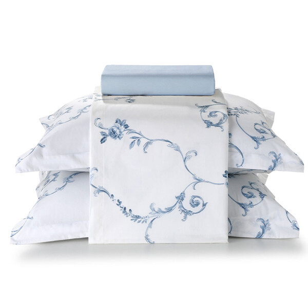 Jogo De Cama Casal 4 Peças Lençol Com Elástico 100 Algodão Pe