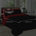 Jogo De Cama Casal 5 Peças Com Edredom E Porta Travesseiros P