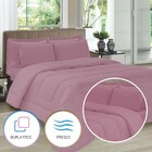 Jogo De Cama Casal 5 Peças Com Edredom E Porta Travesseiros R
