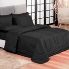 Jogo De Cama Casal 6 Peças Com Edredom E Lençol Casa Dona Pre