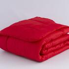 Jogo De Cama Casal 6 Peças Com Edredom E Lençol Casen Vermelho