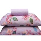 Jogo De Cama Casal Algodão 3 Peças Estampa Flor
