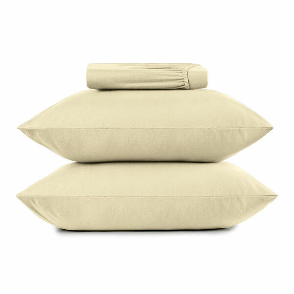 Jogo De Cama Casal Altenburg Malha Fio Penteado Bege Noale