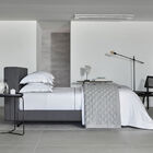 Jogo De Cama Casal Bordado 300 Fios The Public Cinza 2 20x2 4