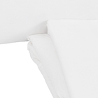 Jogo de Cama Casal Domos 270 Fios Algodão Branco Karsten