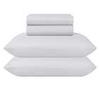 Jogo De Cama Casal Duplo 4 Peças Sultan Realce Premium Branco