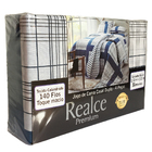 Jogo De Cama Casal Duplo 4 Peças Sultan Realce Premium Masoala