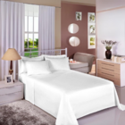 Jogo De Cama Casal Duplo Premium Plus Branco 100% Algodão