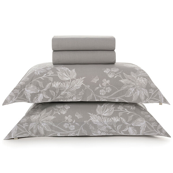 Jogo De Cama Casal Em Algodão Percal 200 Fios Karsten