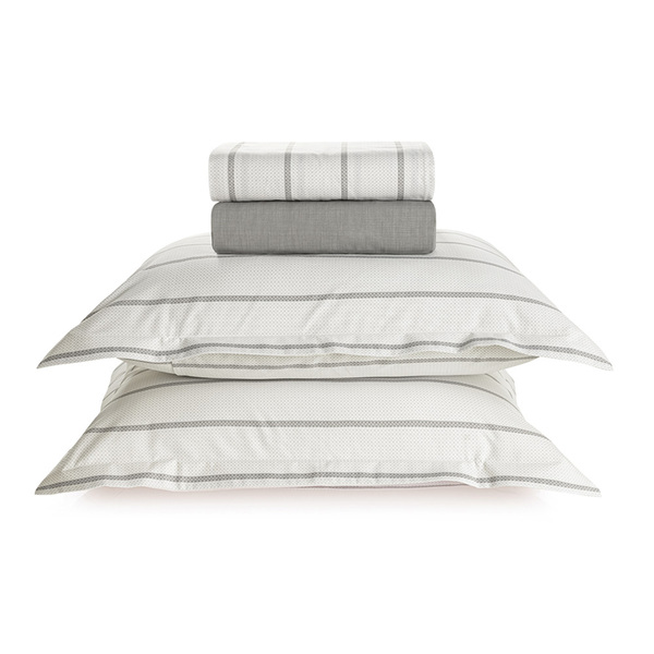 Jogo De Cama Casal Karsten 180 Fios Percal 100% Algodão Nicolas