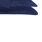 Jogo De Cama Casal King 04 Peças Tous Les Jours Azul Marinho