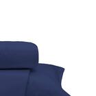 Jogo De Cama Casal King 04 Peças Tous Les Jours Azul Marinho