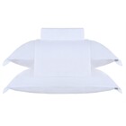Jogo de Cama Casal King Size Algodão 150 Fios Branco Buddemeyer