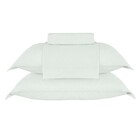 Jogo de Cama Casal King Size Algodão 150 Fios Verde Buddemeyer