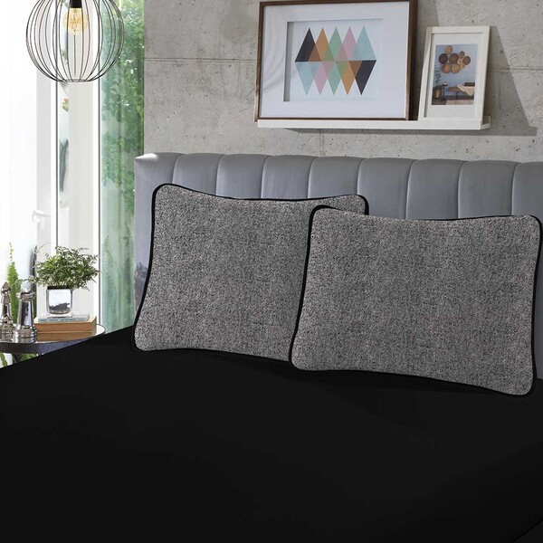 Jogo De Cama - Casal - Malha - 3 Peças - 100% Algodão - Prism