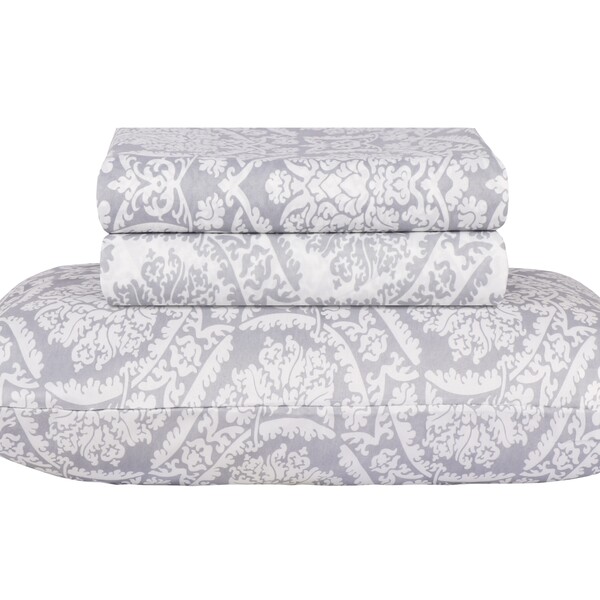 Jogo De Cama Casal Microfibra Paco Milano Pietra