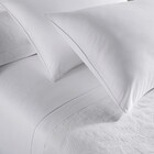 Jogo de Cama Casal Padrão Algodão 200 Fios Branco Buddemeyer