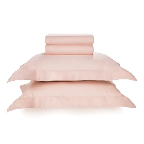 Jogo de Cama Casal Padrão Domos Algodão Rosa 220x250cm Karsten