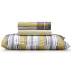 Jogo De Cama - Casal - Prata - 150 Fios - Austin - 4 Peças -