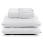 Jogo De Cama Casal Queen 400 Fios Percal 03 Peças Com Barra