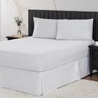 Jogo De Cama Casal Queen 400 Fios Percal 03 Peças Com Barra