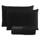 Jogo De Cama Casal Queen 400 Fios Percal 03 Peças Com Barra