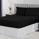 Jogo De Cama Casal Queen 400 Fios Percal 03 Peças Com Barra